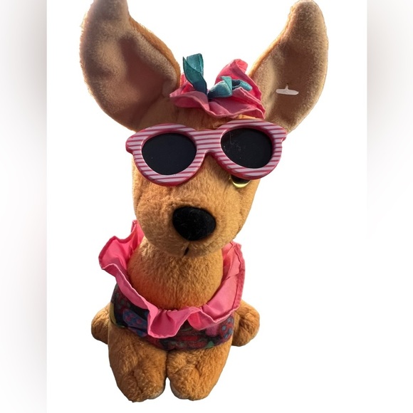 Vintage Plush Chihuahua Stuffed Animal - Picture 6 of 6